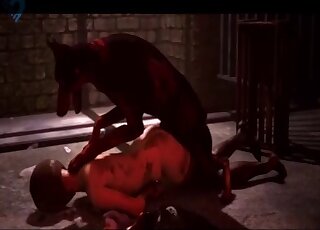 Beautifully rendered 3D zoophilia story