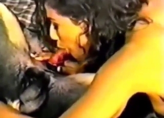 Her pussy is soaked, she loves sucking hard